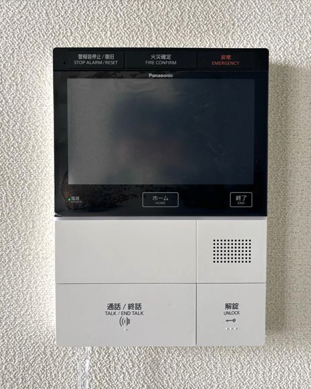 新カラーモニター付親機(専有部:各戸リビング)
